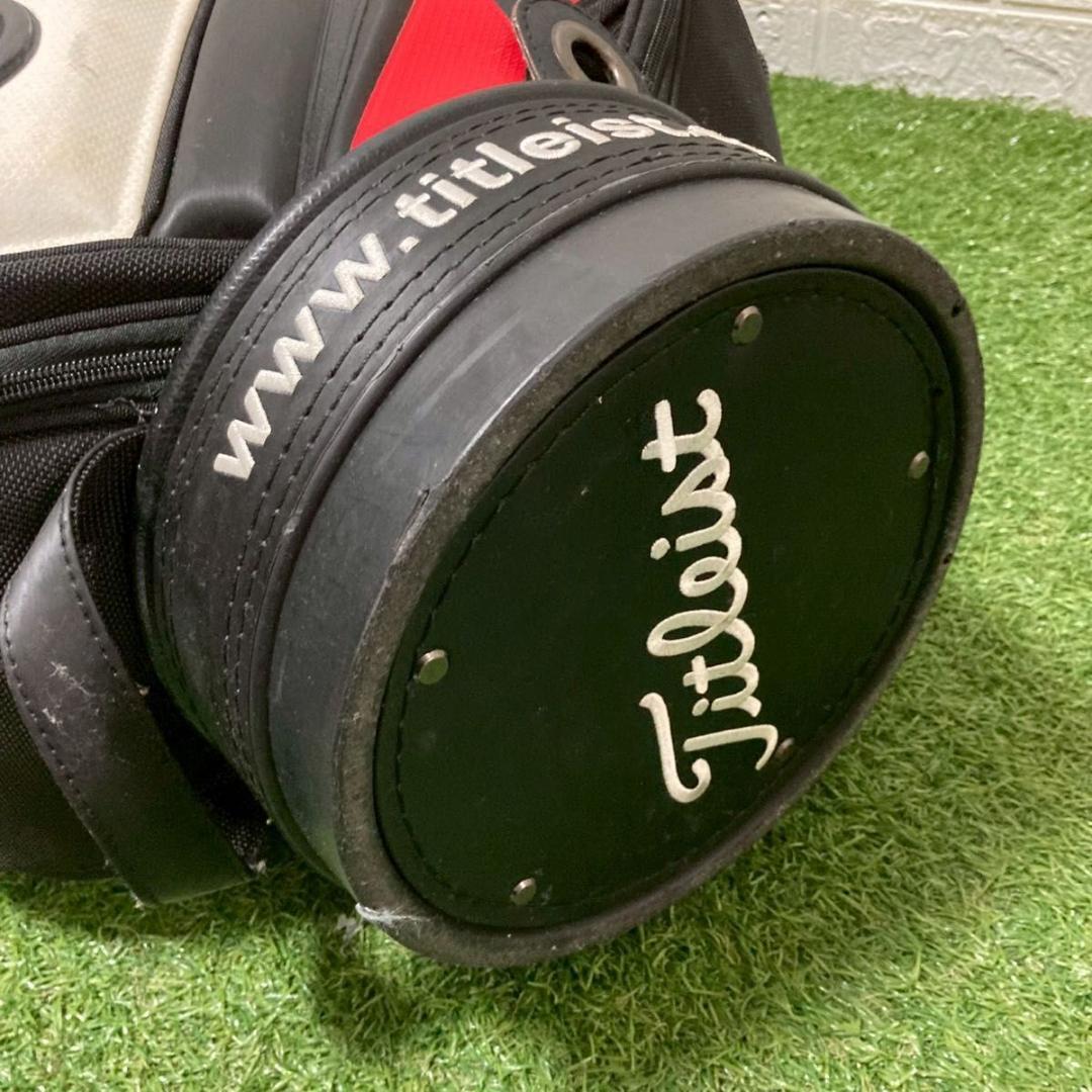 【美品】Titleist タイトリスト　ツアーモデル　キャディバック フード有