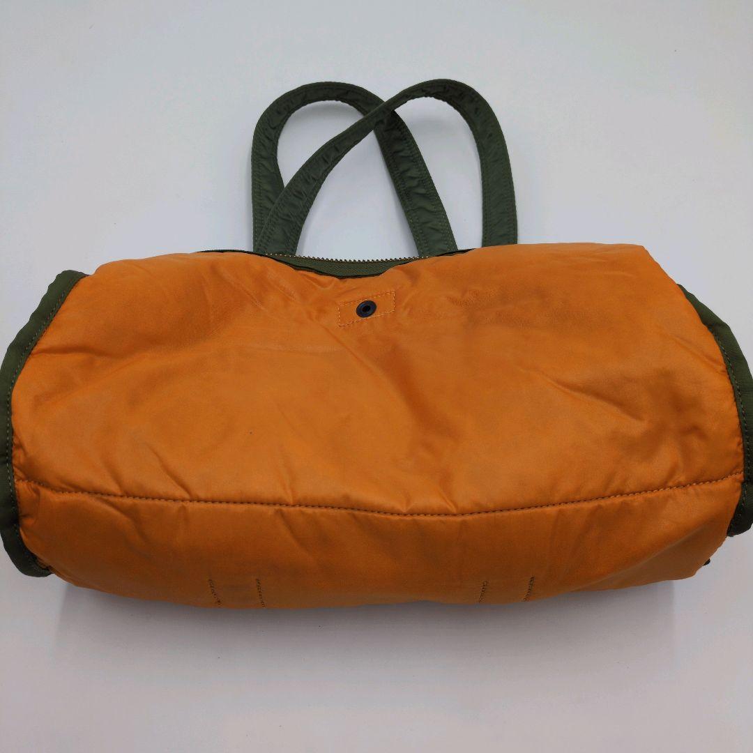 ポータータンカー ダッフル ドラムバッグ ミニボストンバッグ グリーン