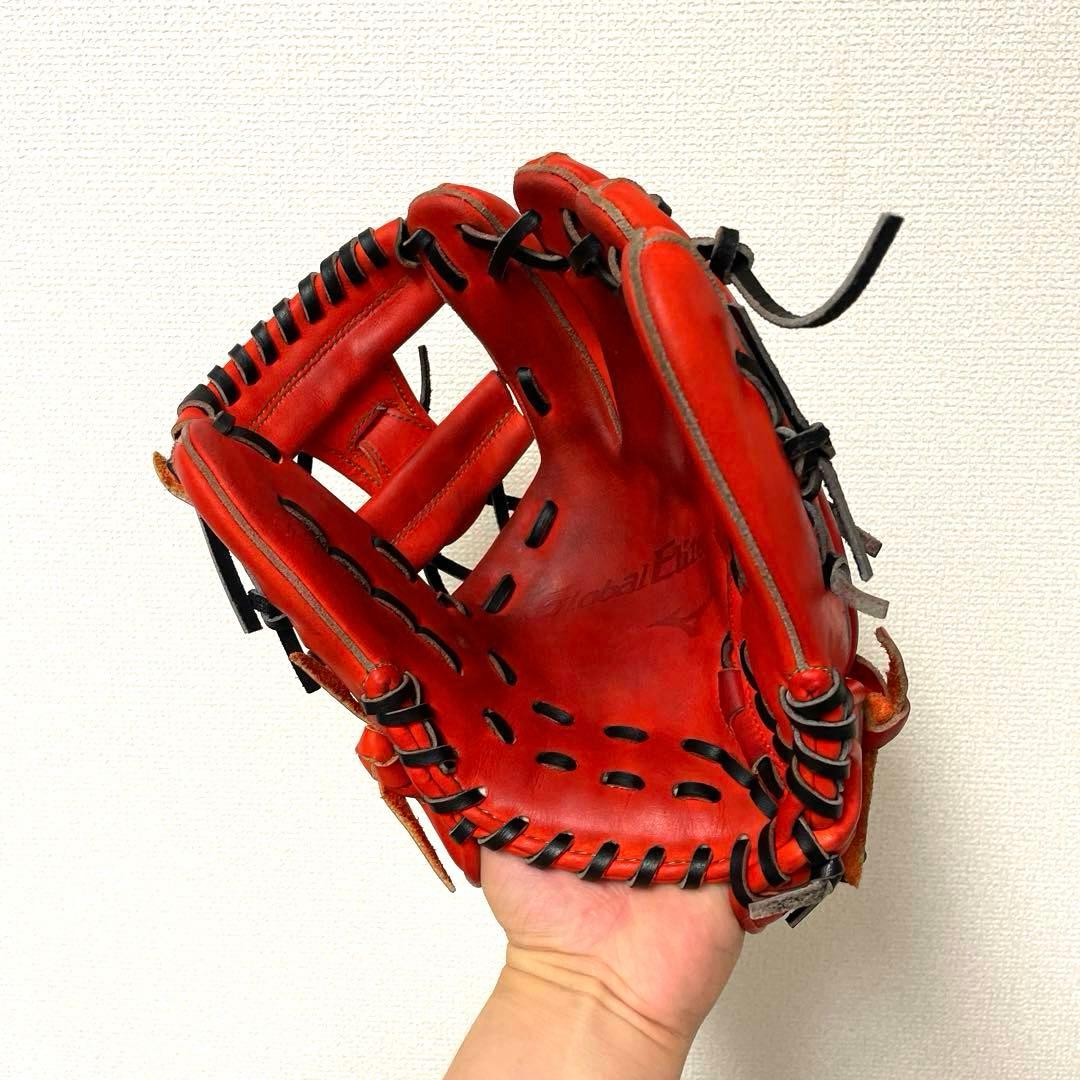 473 ミズノ グローバルエリート 坂本勇人モデル　軟式 内野手用グローブ