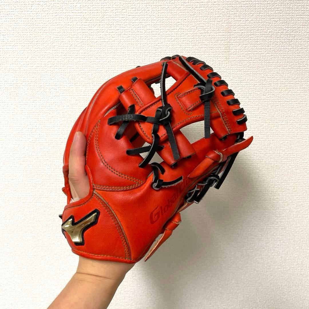 473 ミズノ グローバルエリート 坂本勇人モデル　軟式 内野手用グローブ