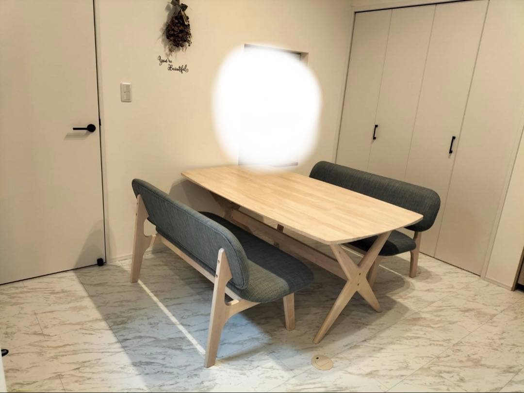 ニトリ ダイニングチェア セット N-Shield Fabric