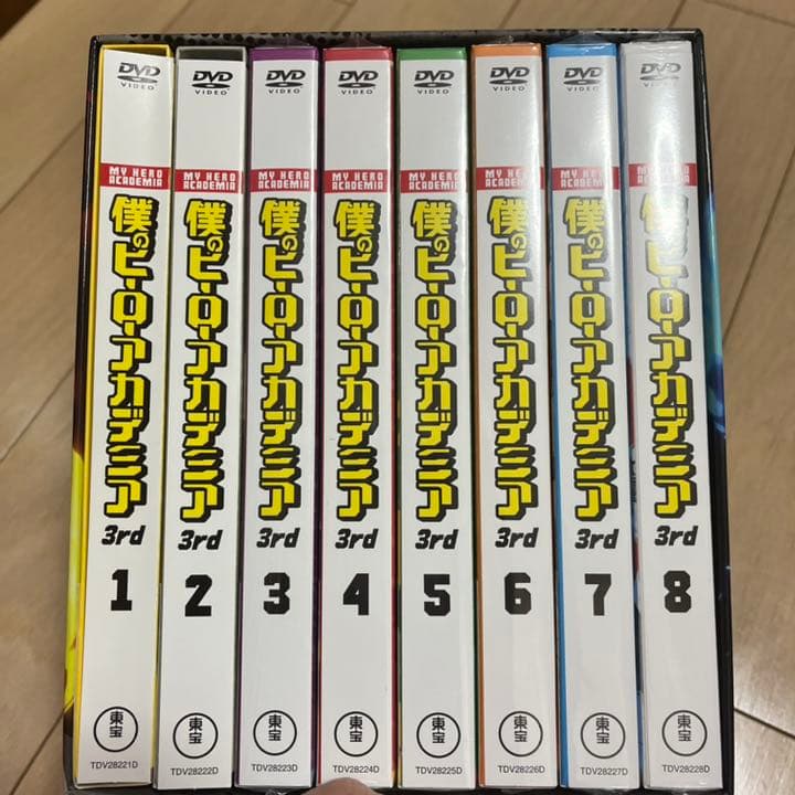 僕のヒーローアカデミア 3rd Vol.1〜8 BOX