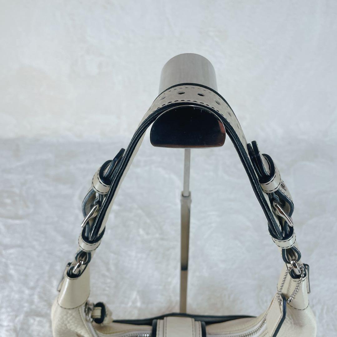 【美品】 COACH コーチ ショルダーバッグ レザー ソーホー 肩掛け