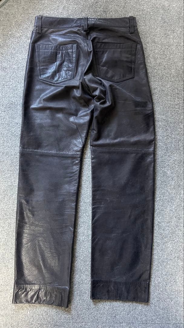 90's KENZO HOMME ケンゾーオム　レザーパンツ
