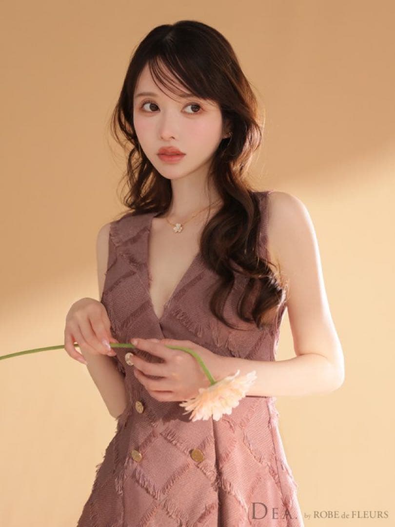 Mモカ　4311ディア　ローブドフルール　AngelR Suga キャバドレス