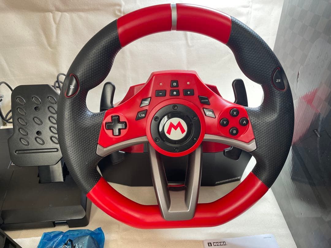 値引本日迄マリオカートレーシングホイールDX ￼ switch ￼NSW-228