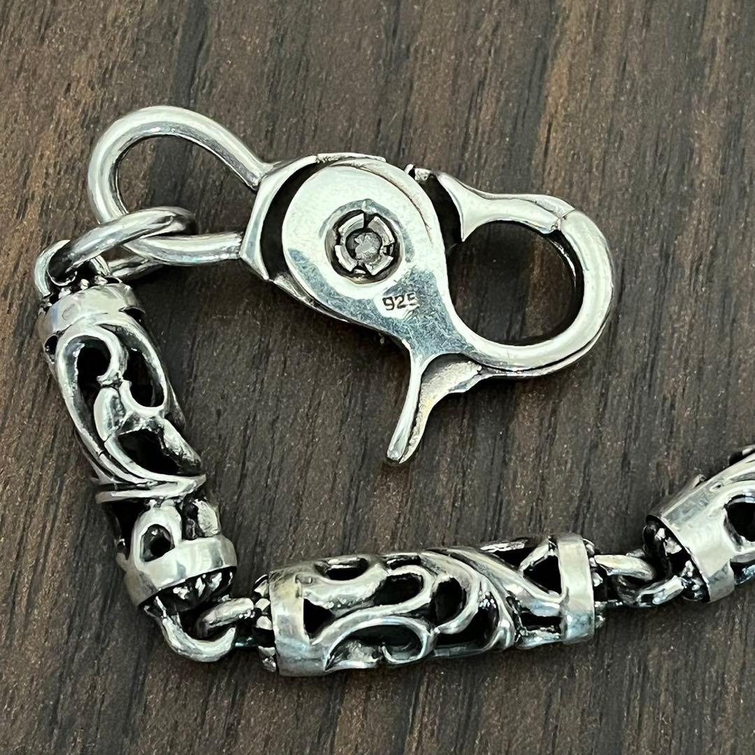 【新品・未使用】ウォレットチェーン　シルバー925