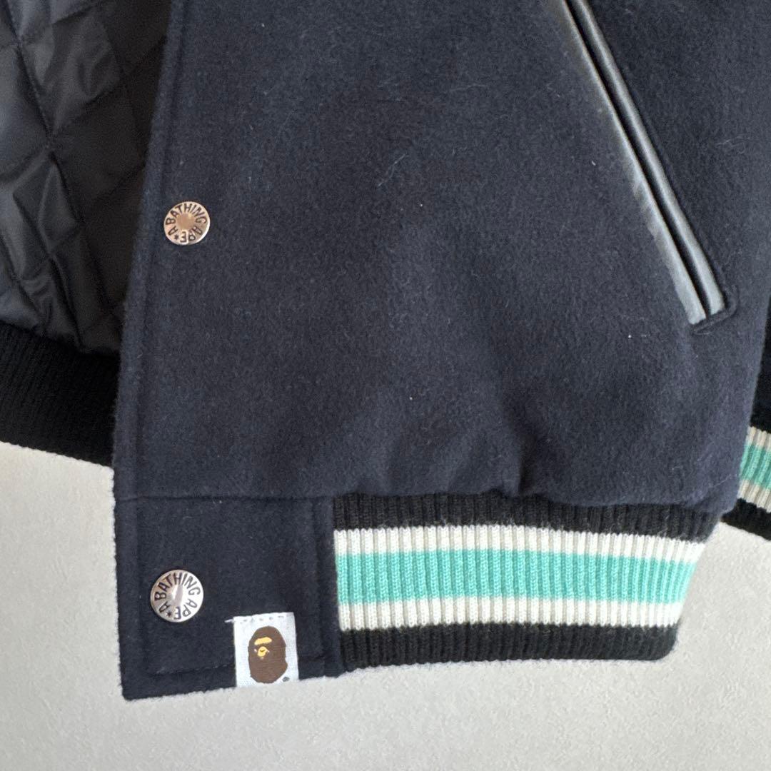 A BATHING APE スタジャン 黒 140センチ