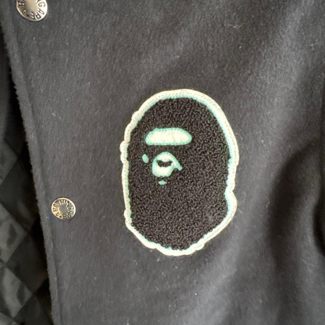 A BATHING APE スタジャン 黒 140センチ