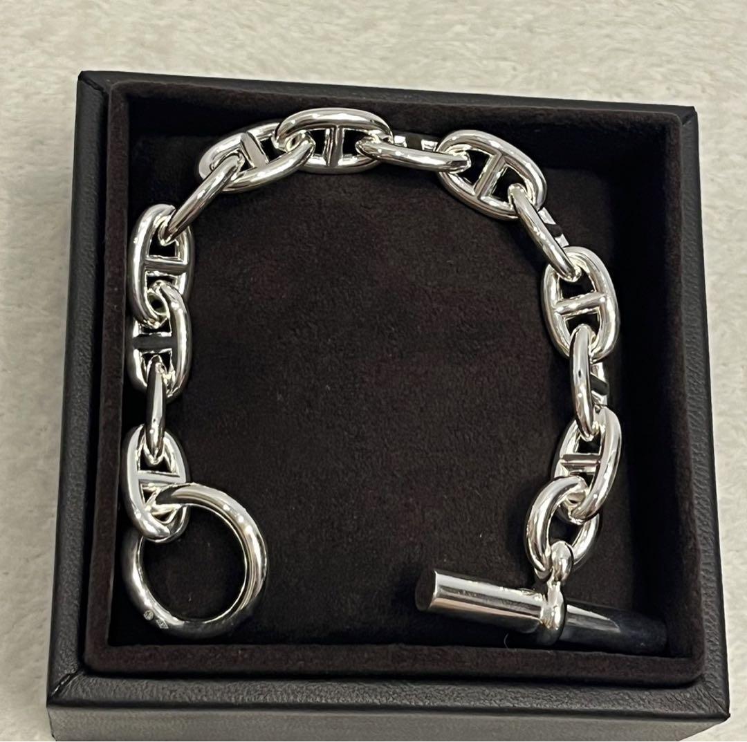 新品未使用●エルメス HERMES シェーヌダンクル MM13コマ 直営店