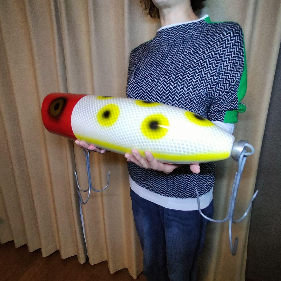 【激レア】HEDDON ヘドン ラッキー13 超デカいルアー　オブジェ