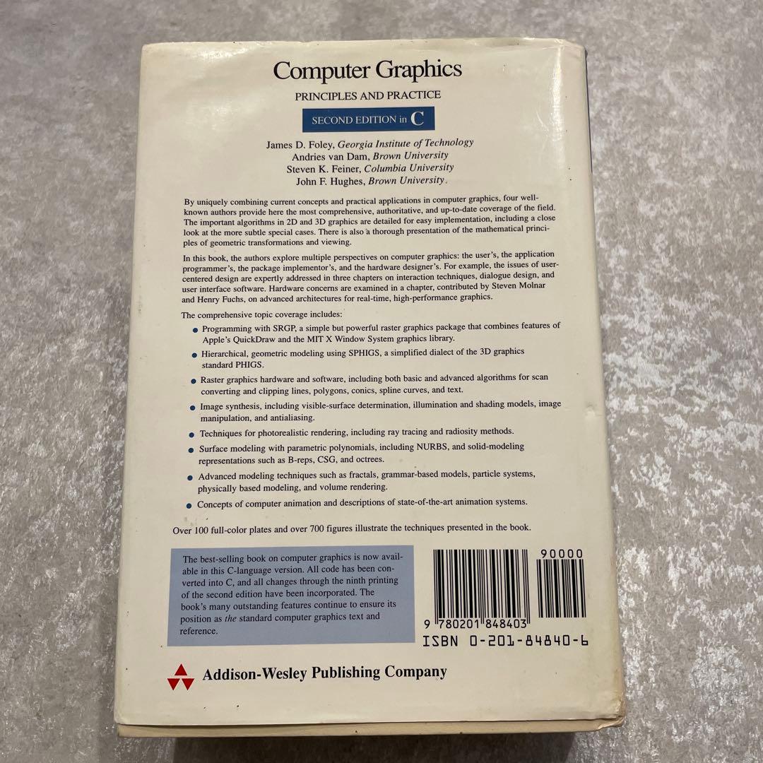 Computer Graphics 2nd Edition 洋書 ハードカバー