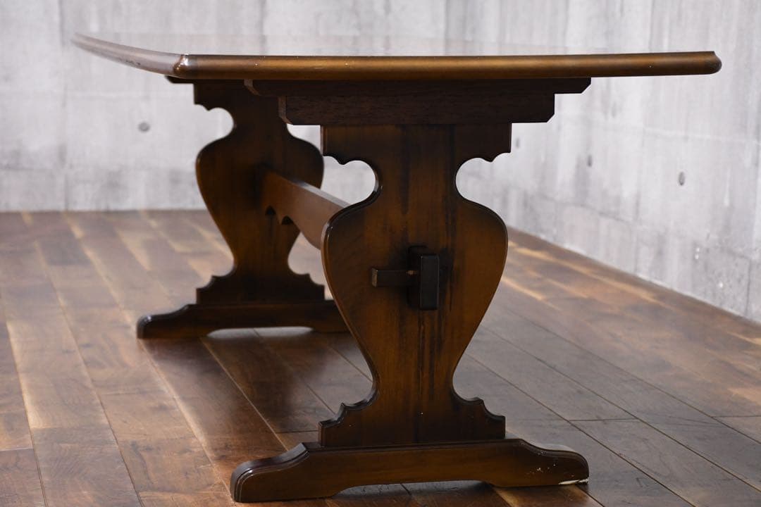 EHK27 オールドカリモク コロニアル センターテーブル リビングテーブル