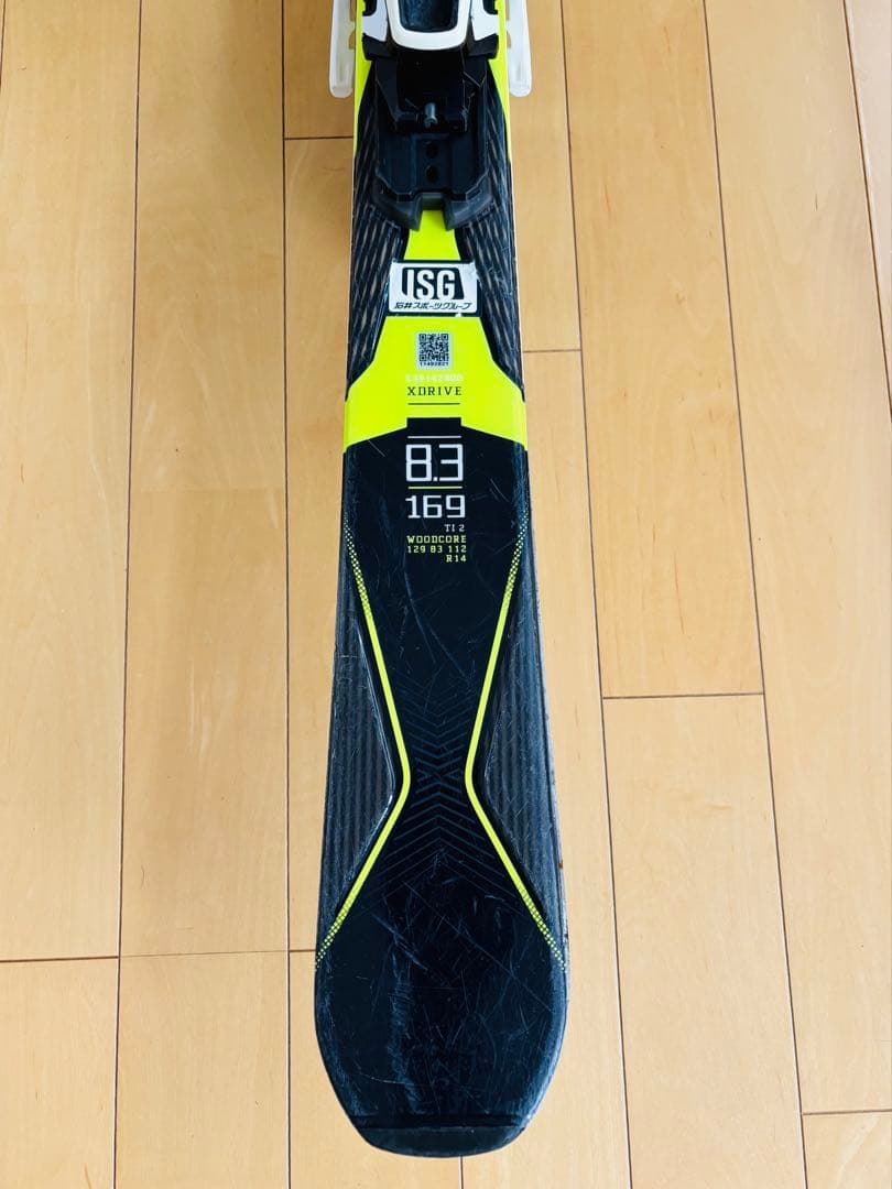 【narinari 】Salomon XDRIVE 169cm スキー板
