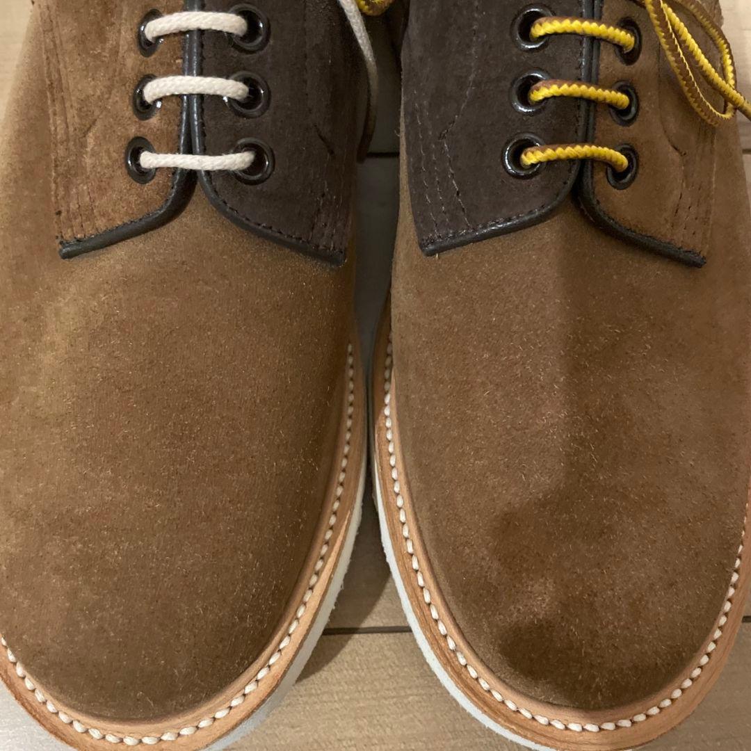 新品　Tricker's スエード 革靴　daniel　ダービーシューズ