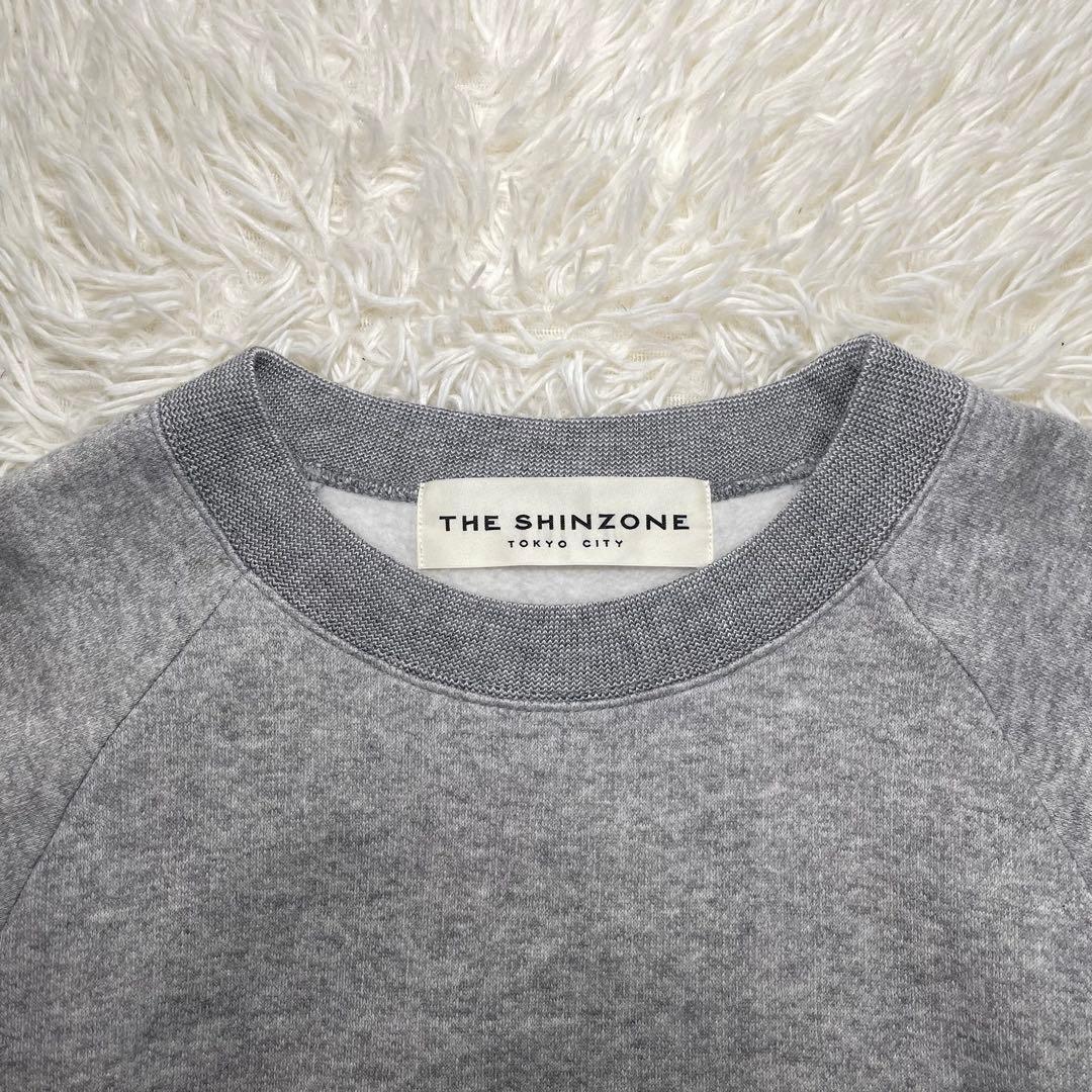 【極美品】シンゾーン スウェット COMMON SWEATSHIRT グレー