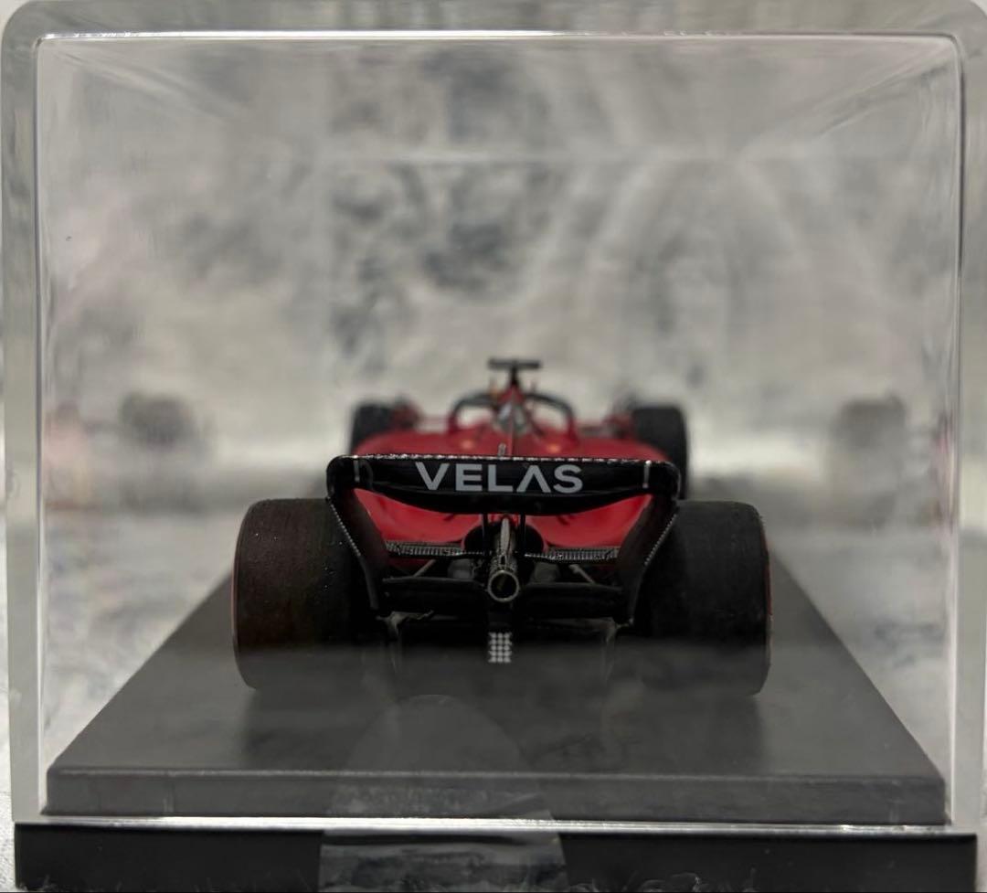 ルックスマート1/43 フェラーリ F1-75 ルクレール2022バーレーン優勝
