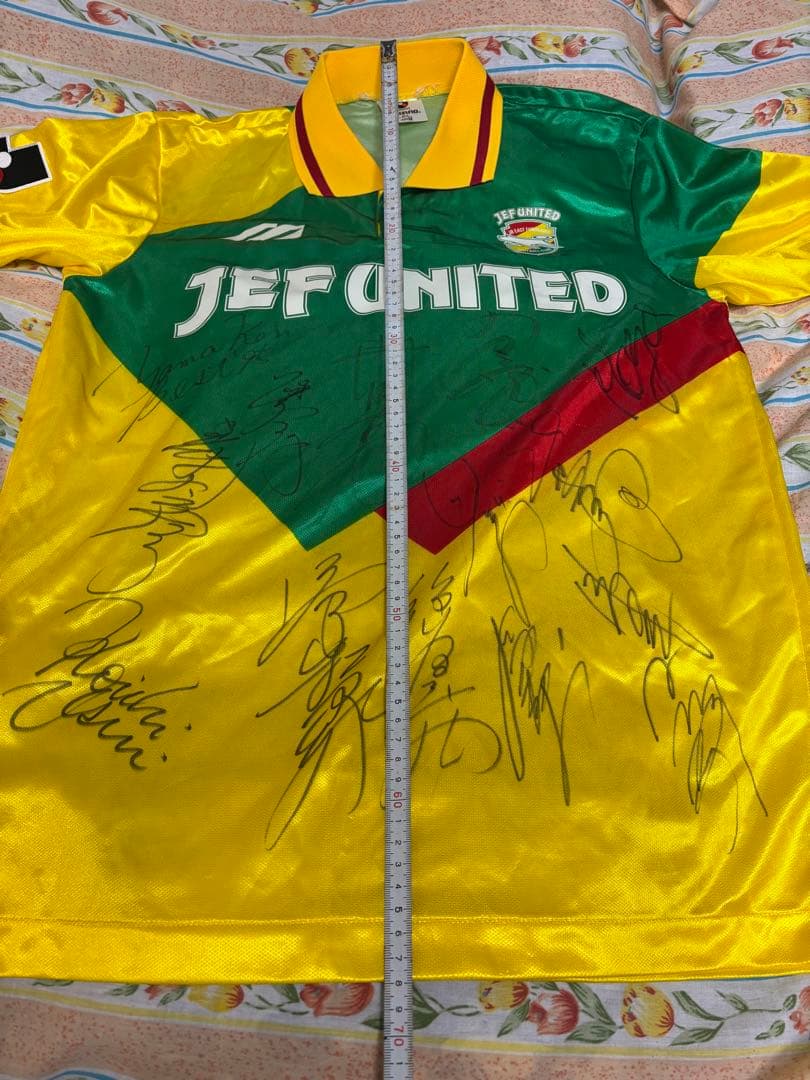 ジェフユナイテッド市原・千葉 ユニフォーム　JEF UNITED 当時物　サイン