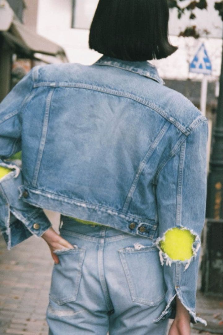 holiday ダメージデニムジャケット