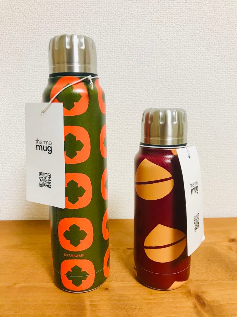 サーモマグ かまわぬ　水筒　タンブラー　栗　柿