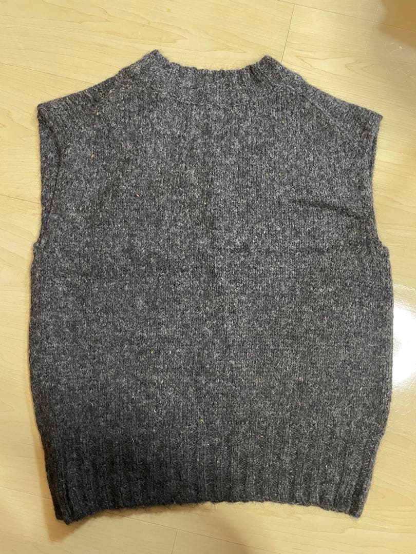 新品 TODAYFUL Mottle Yarn Knit Vest