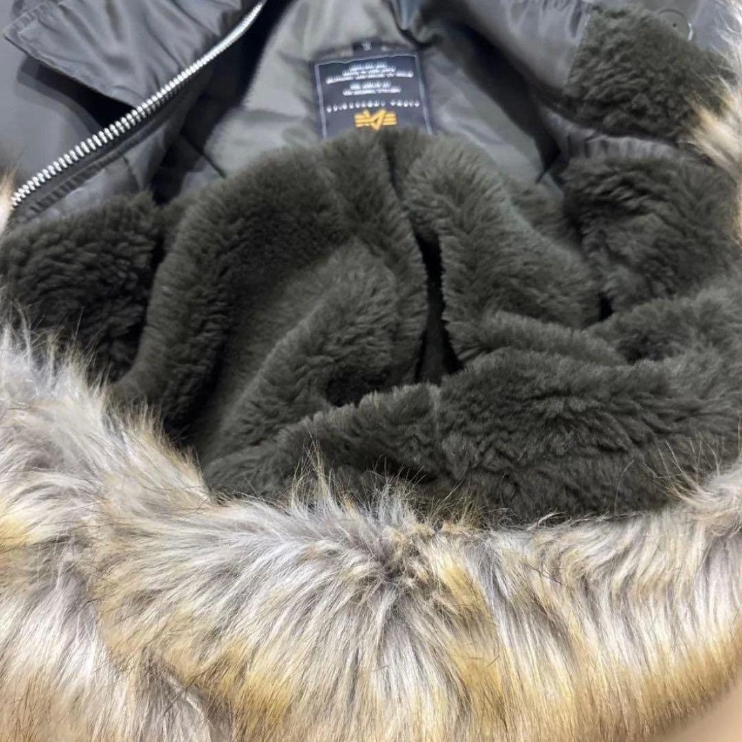 美品ALPHA INDUSTRIES N3-Bミリタリージャケット XL