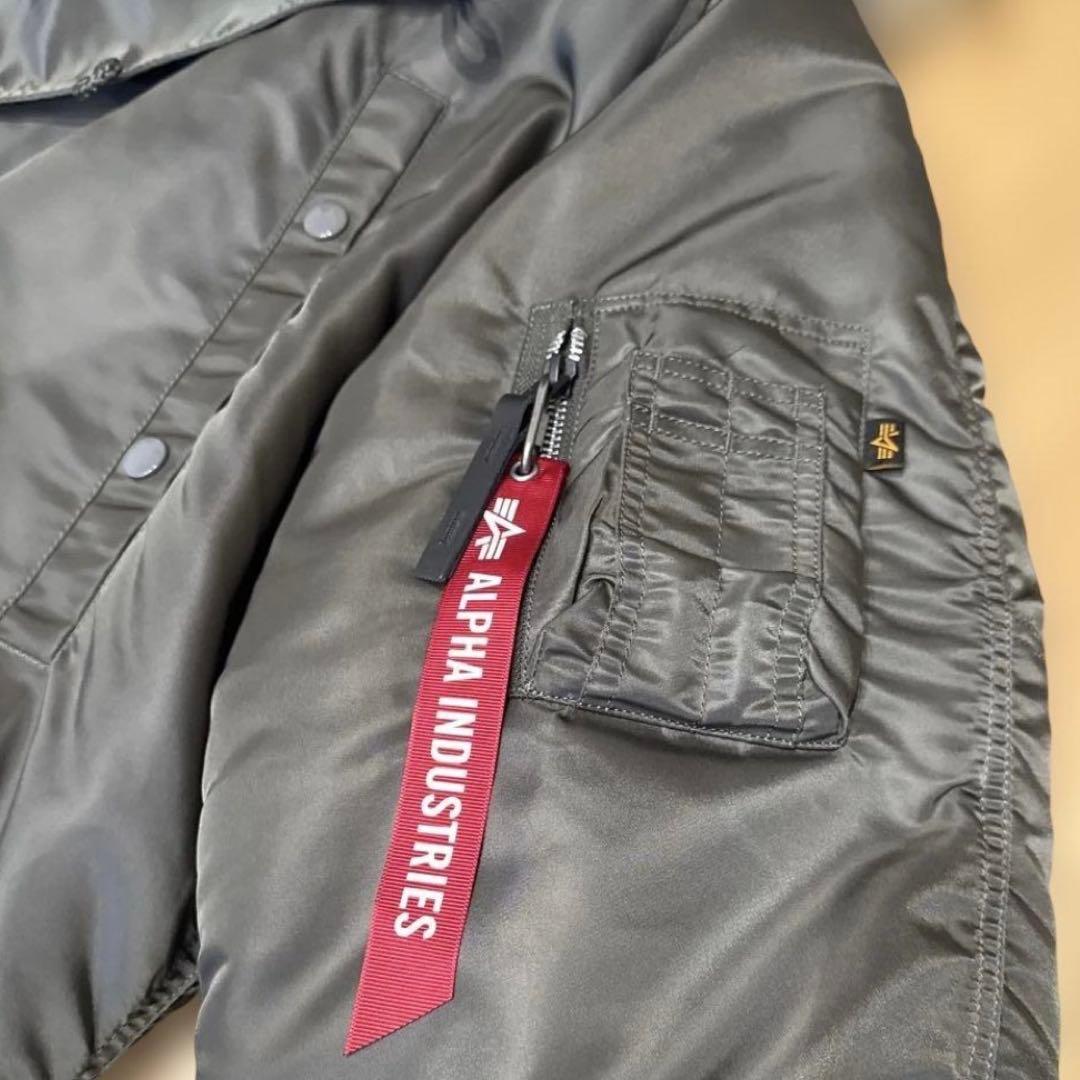 美品ALPHA INDUSTRIES N3-Bミリタリージャケット XL
