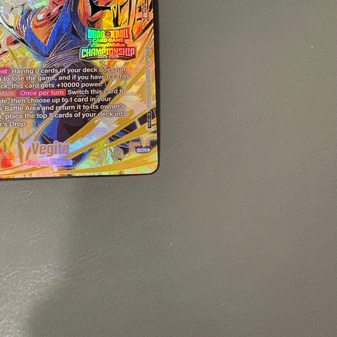 チャンピオンシップ ベジット 英語