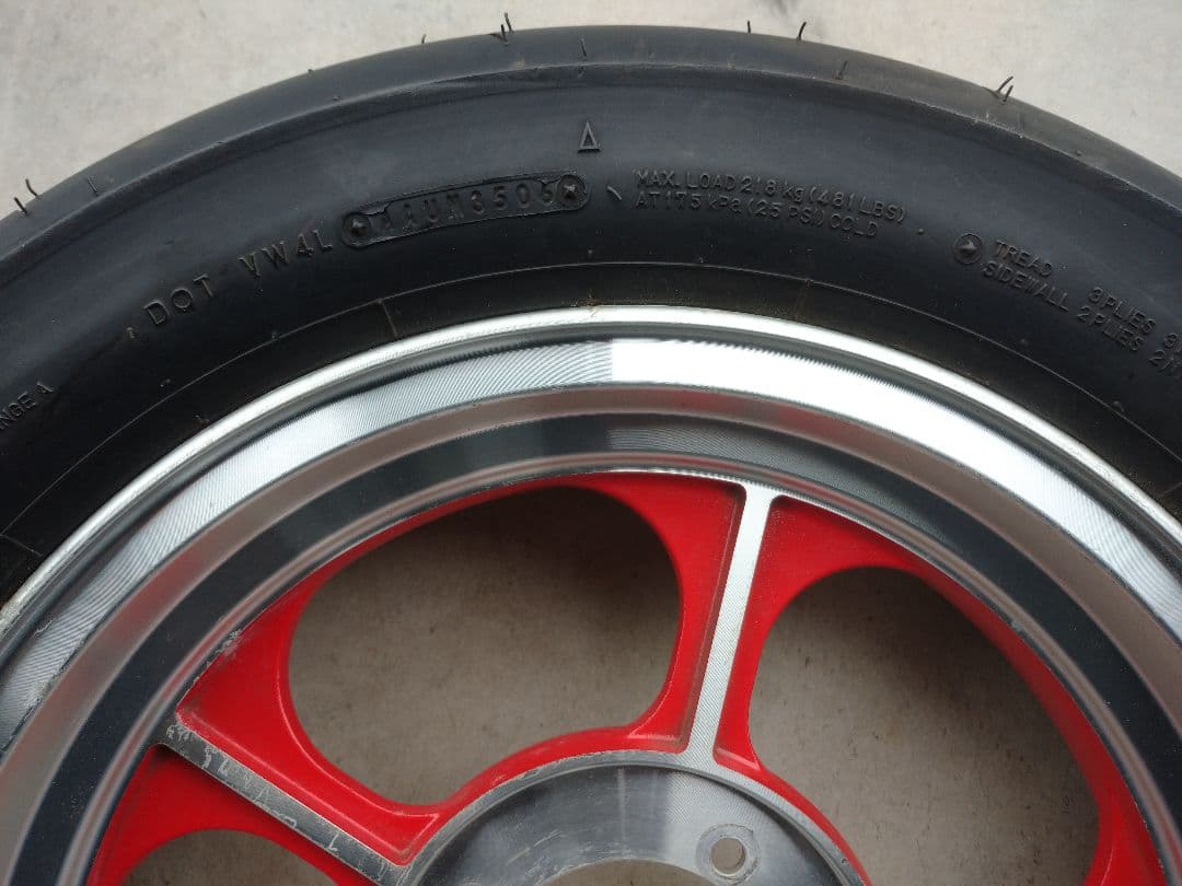 FALCOMファルコン 12インチホール タイヤセット