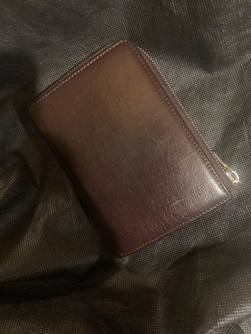 NUMBER (N)INE 二つ折り財布 ブラウン ナンバーナイン