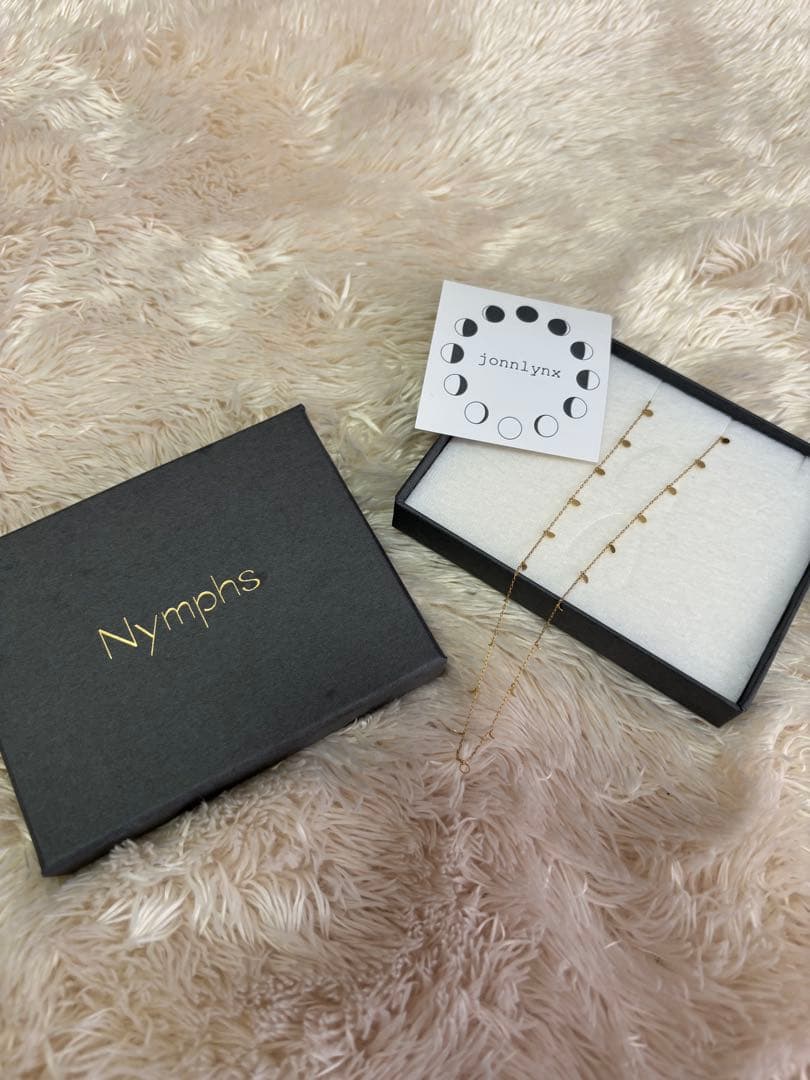 ちい【jonnlynx】　moon necklace / size37