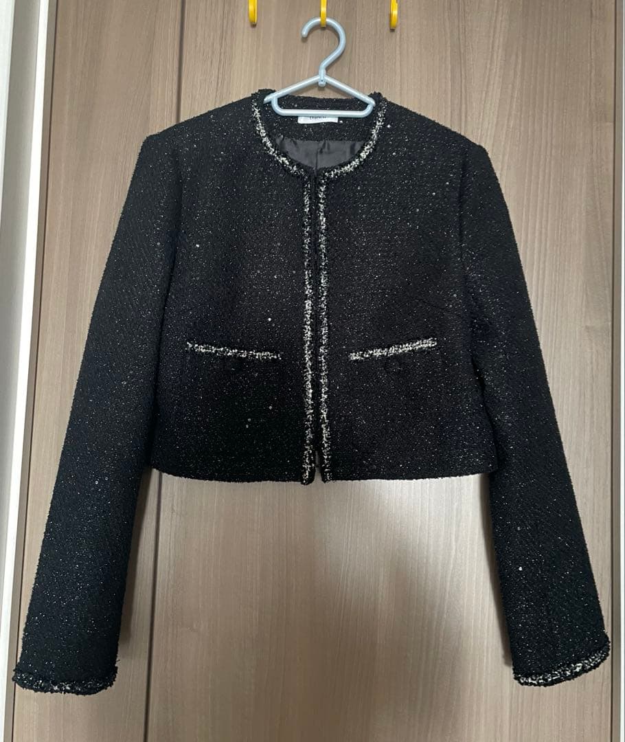 Darich スパンコールツイードジャケット