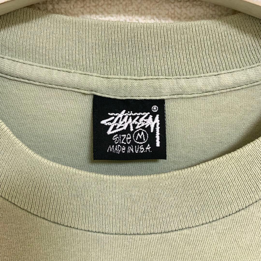 80s 後期 STUSSY 黒タグ USA製 EXTRA TOUGH TEE M