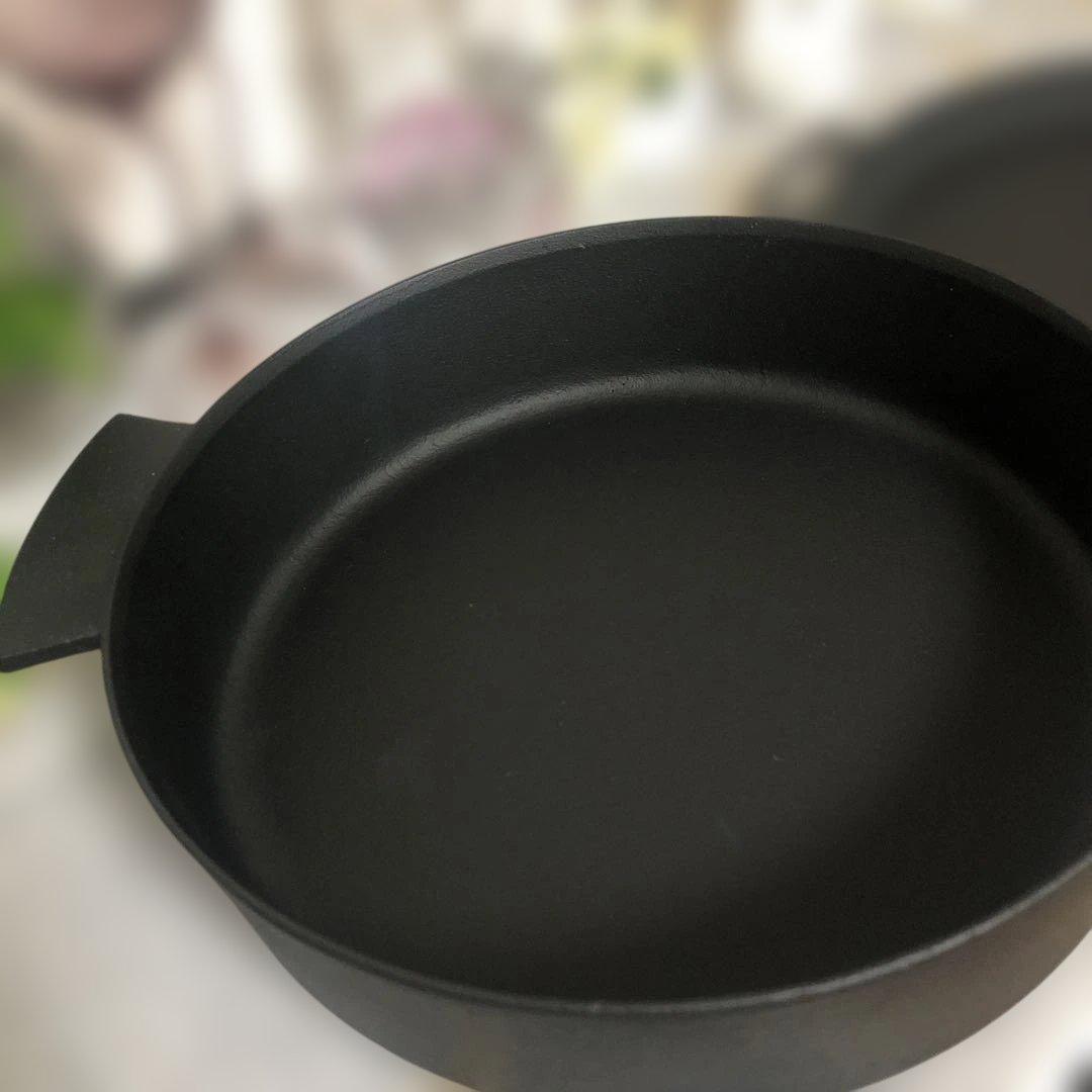 【未使用】ダッチオーブン・南部鉄器 　南部盛栄堂　OIGEN(及源鋳造)