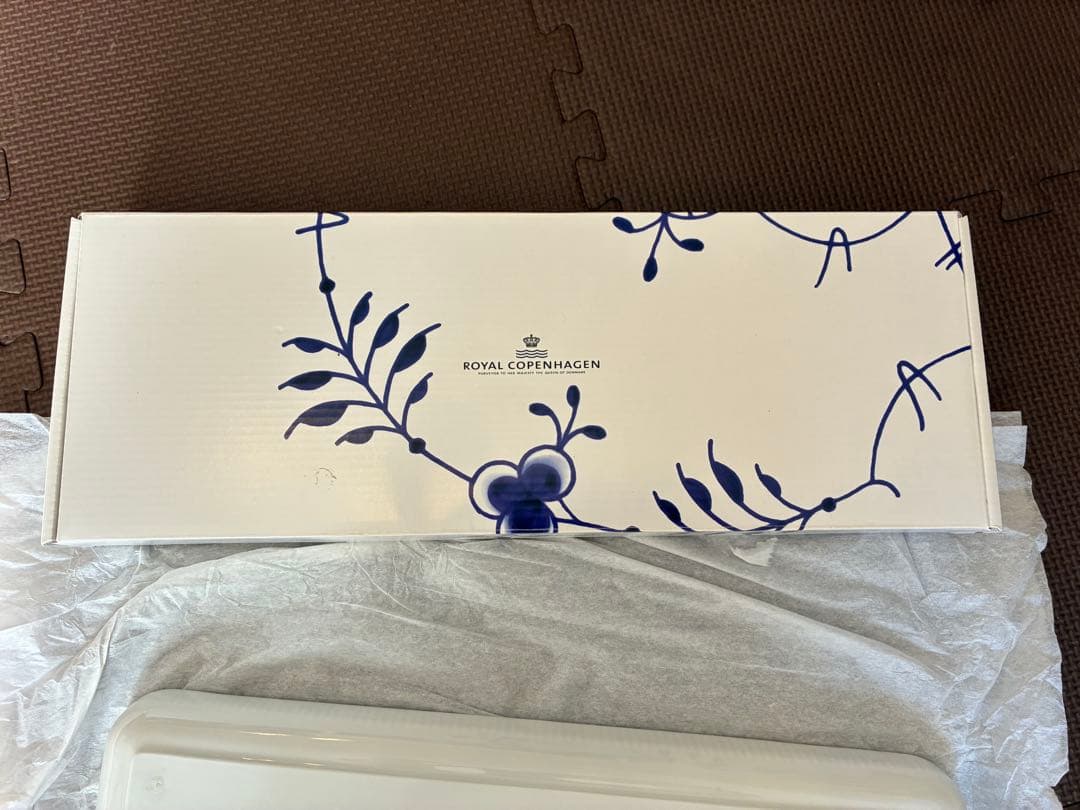 【新品未使用品】ロイヤルコペンハーゲン　長皿　箱あり