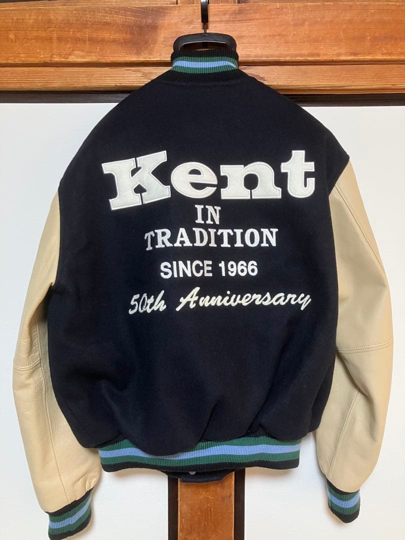 Kent スタジャン 50周年記念 ネイビー/ベージュ