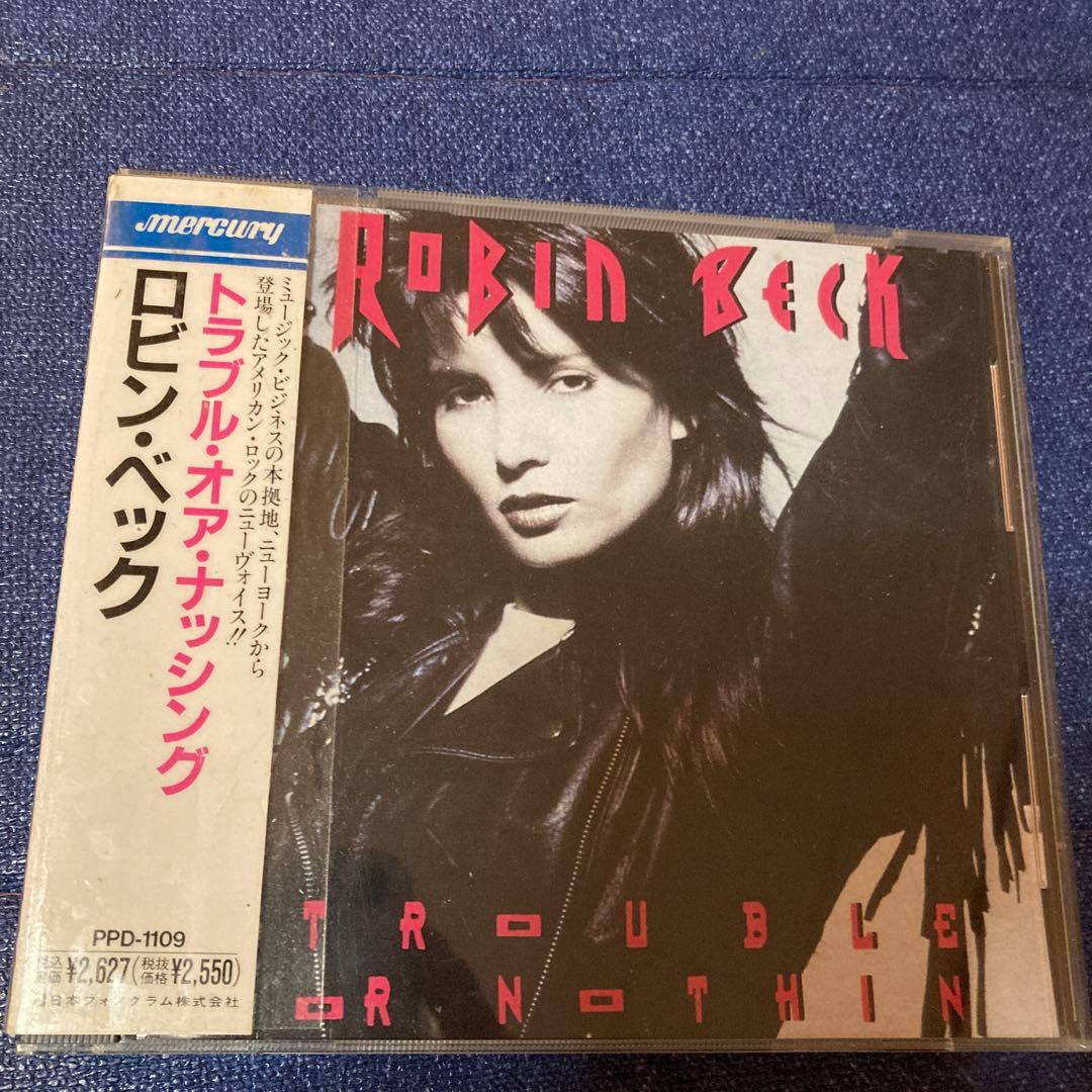 トラブル オア ナッシング ロビン ベック　ROBIN BECK 帯付　CD