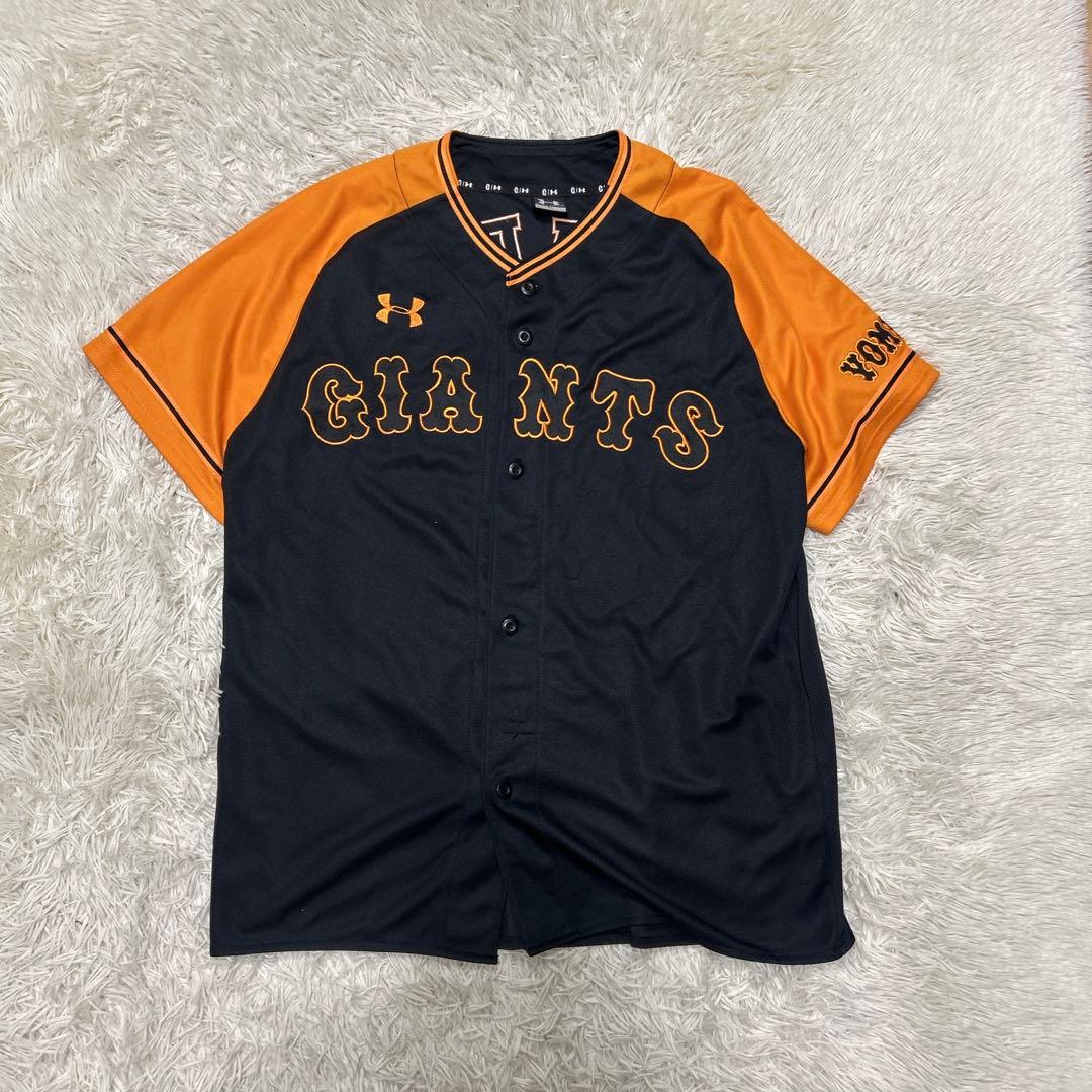 アンダーアーマー　NPB 読売巨人　丸　刺繍　2019橙魂 ユニフォーム　XL