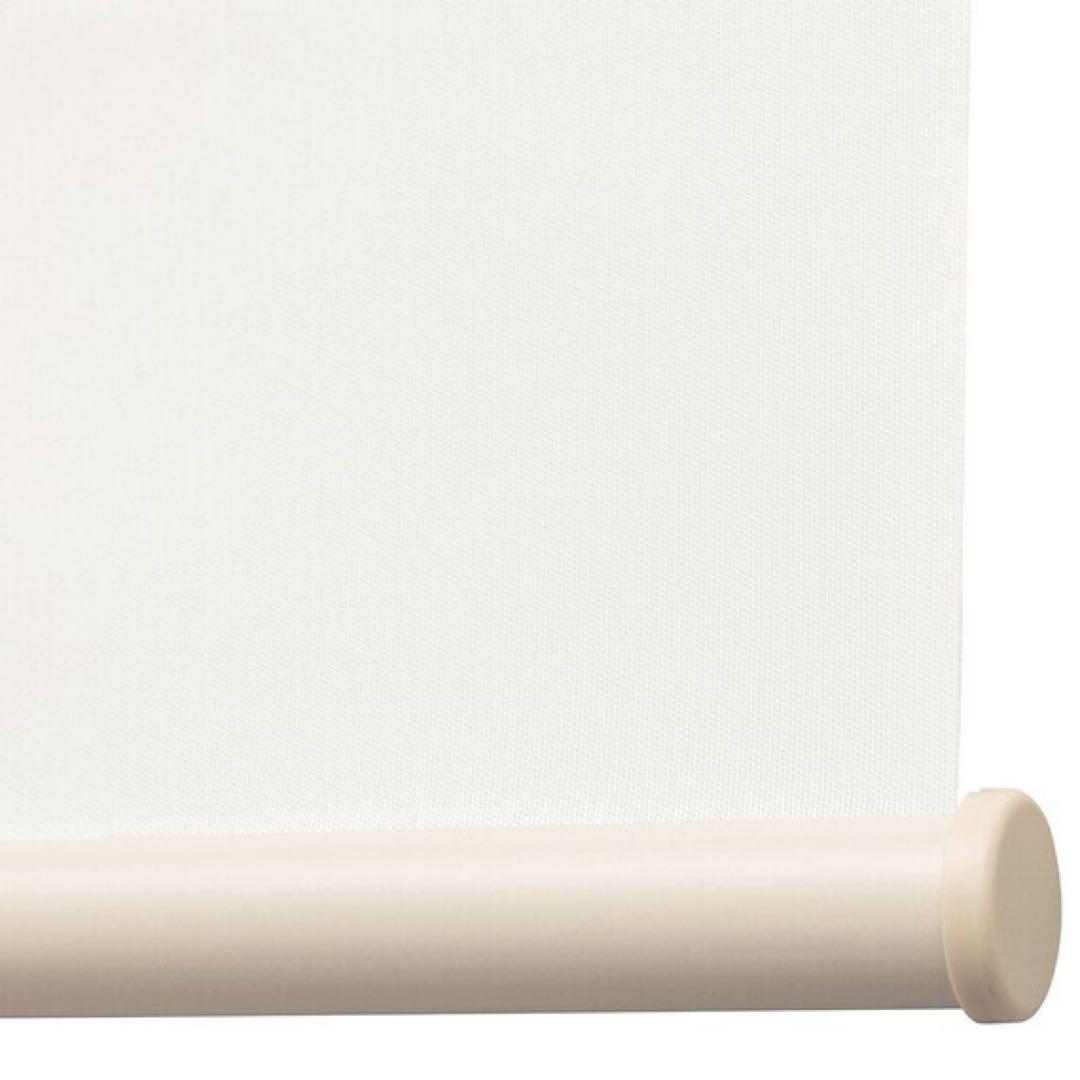 ニトリ つっぱり 遮光 ロールスクリーン 135X200 ホワイト 穴あけ不要