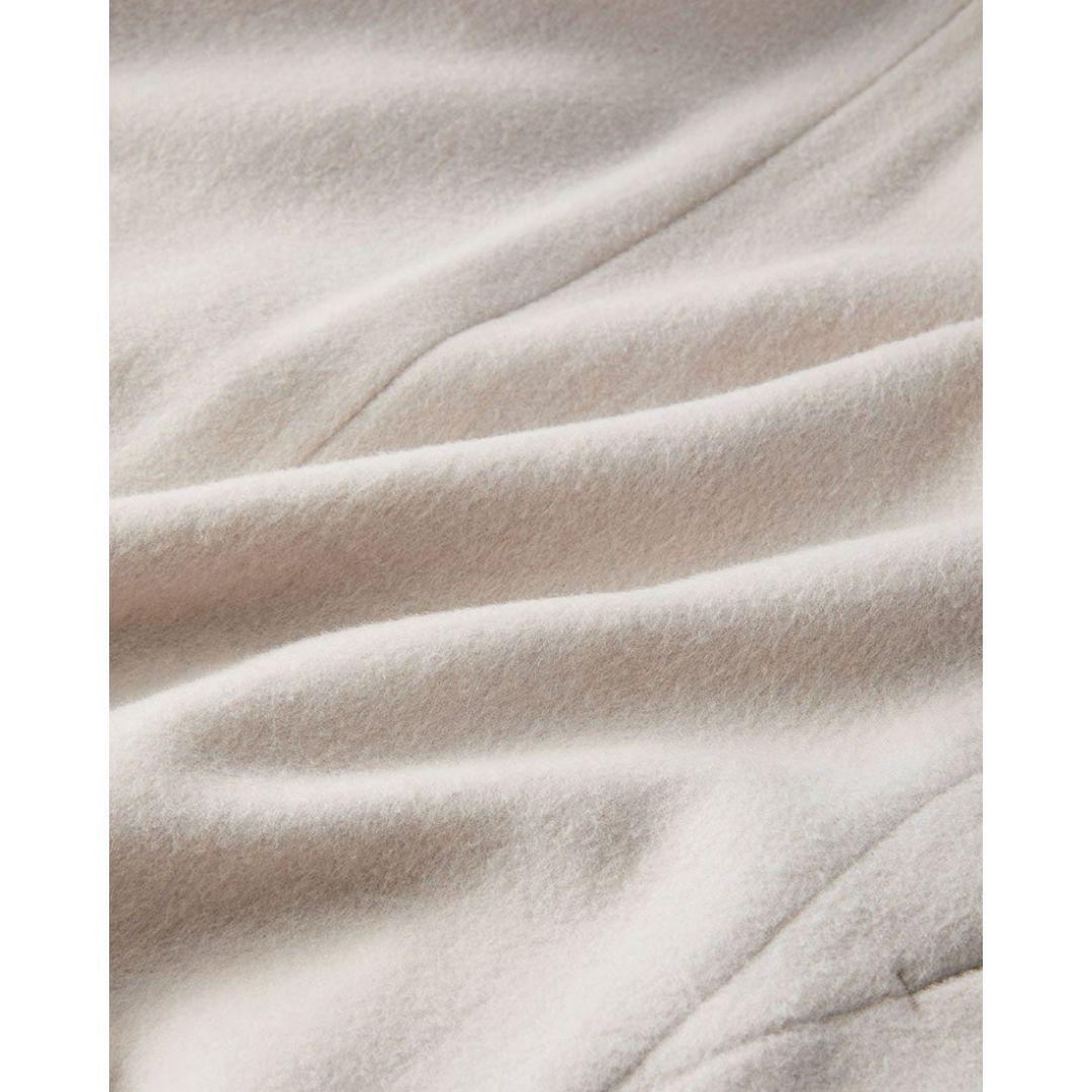 マジカルサーモ リバーシブル・ウールコート/ステン　Lサイズ