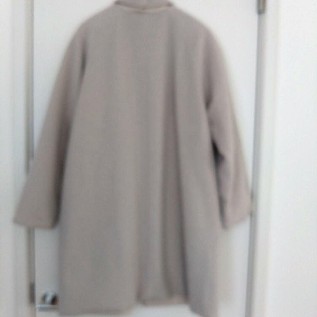 マジカルサーモ リバーシブル・ウールコート/ステン　Lサイズ