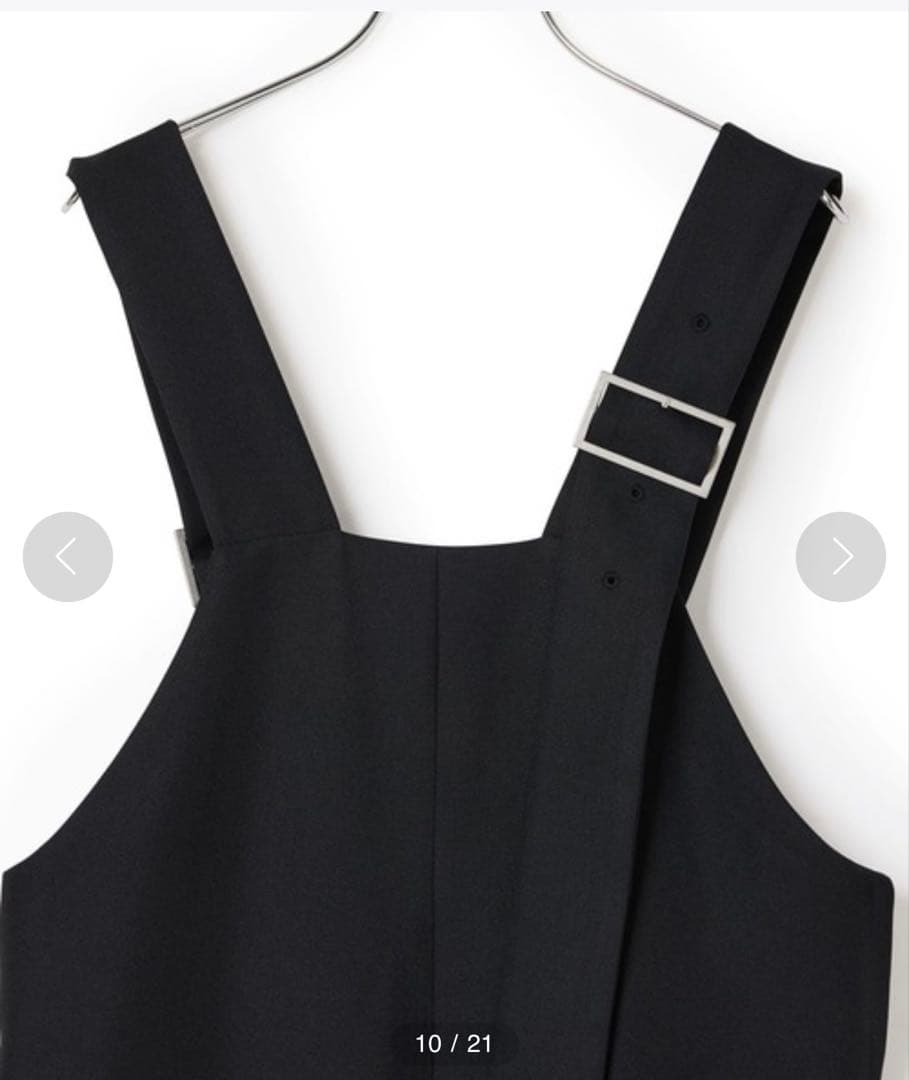 ※週末限定価格【ADAM ET ROPE】ベルテッドストラップロンパース