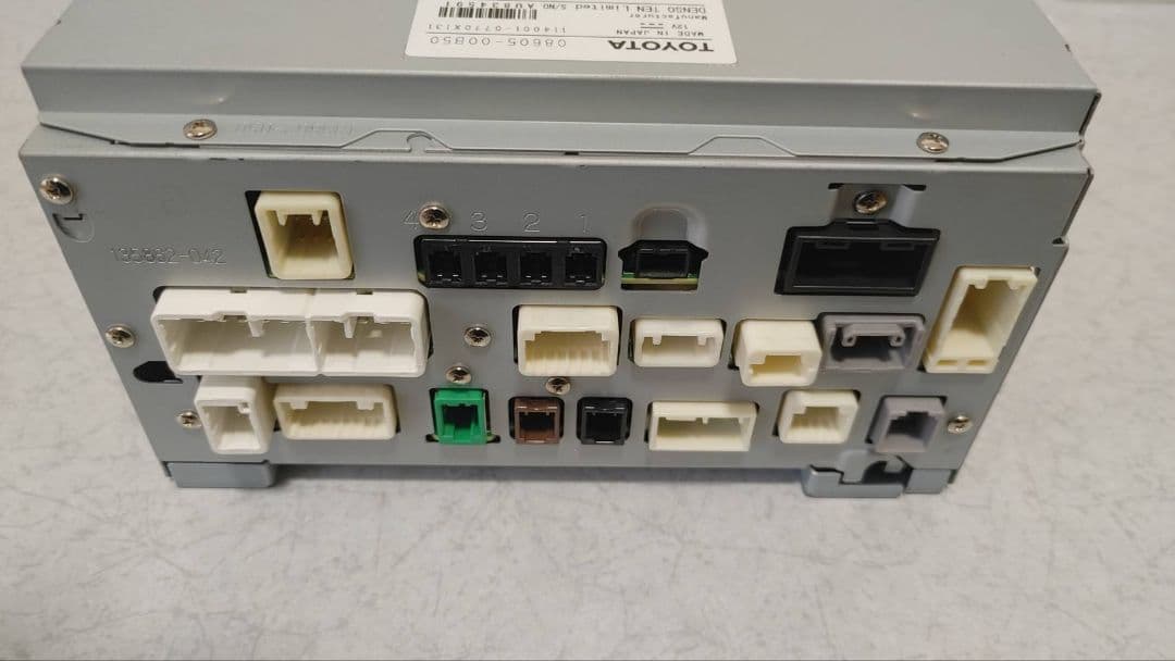 トヨタ純正 NSZT-W68T カーナビ 地図22年 7インチワイド　フルセグ