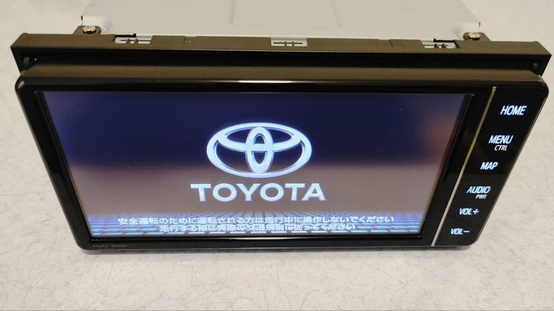 トヨタ純正 NSZT-W68T カーナビ 地図22年 7インチワイド　フルセグ