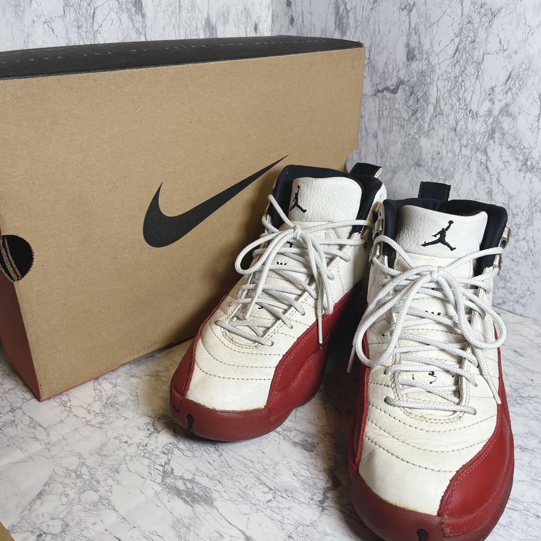 【大特価】　ナイキ エアジョーダン 12 レトロ メンズ レッド ホワイト