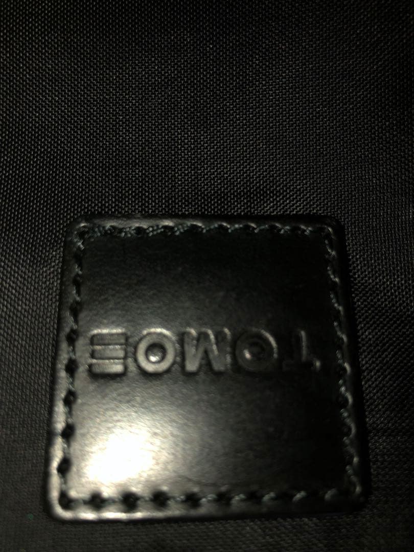 TOMOE 黒 レザー トートバッグ