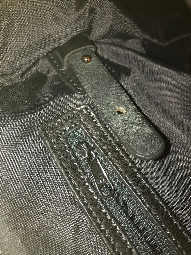 TOMOE 黒 レザー トートバッグ