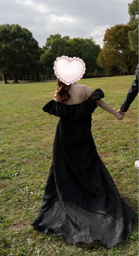 THE URBAN BLANCHE 黒ロングドレス