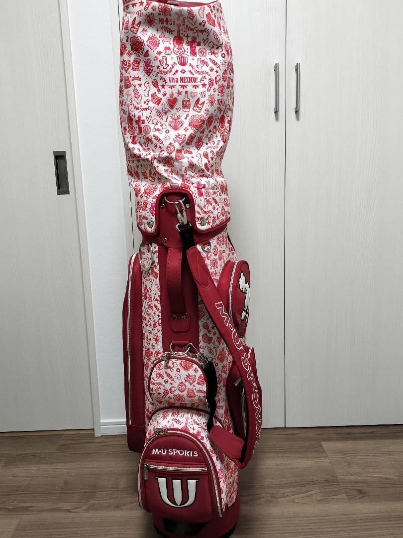 【Yuika】M-U SPORTS キャディバッグ とカートバッグ