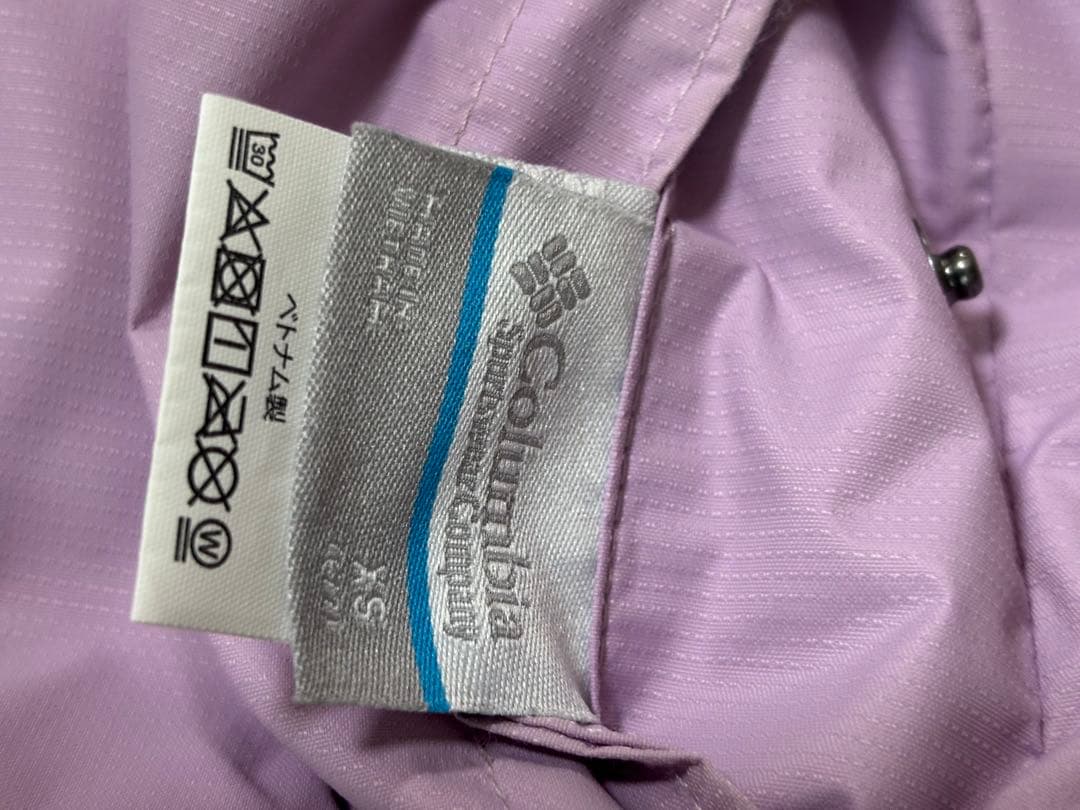 コロンビア　120cm xs スキーウェア　子供　columbia スキーウエア